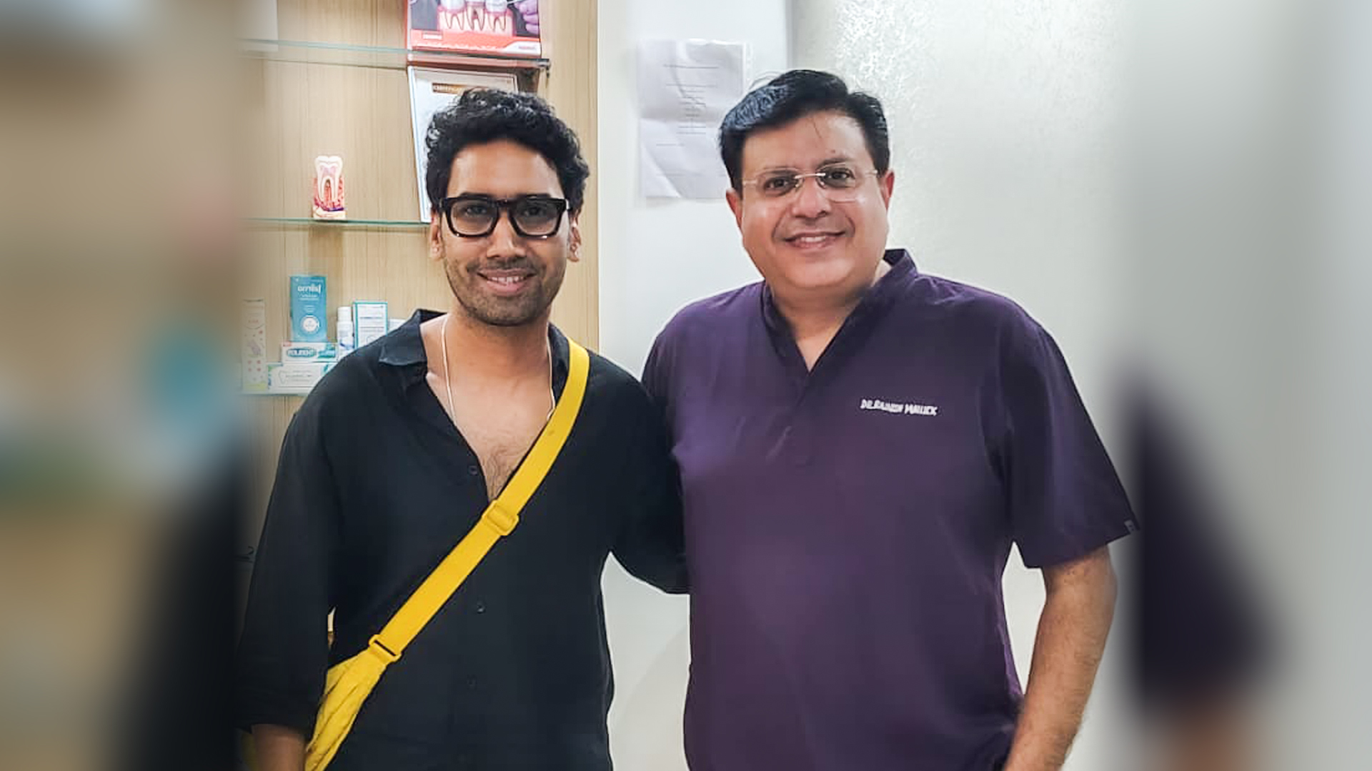 Dr. Mallick with Abhilash Thapliyal
